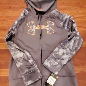 NWT Under Armour full-zip youth 6 sweatshirt